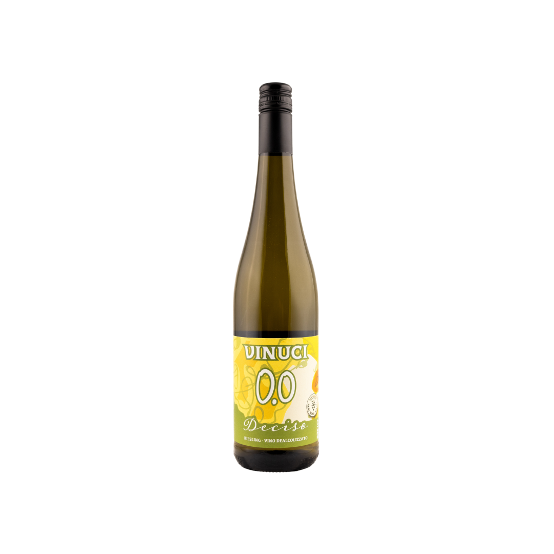 Riesling “Deciso” 0.0% – Alkoholfreier Weißwein, vegan & leicht